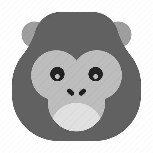 Animal, gorilla, king, kong, mammals, zoo icon - Download on Iconfinder