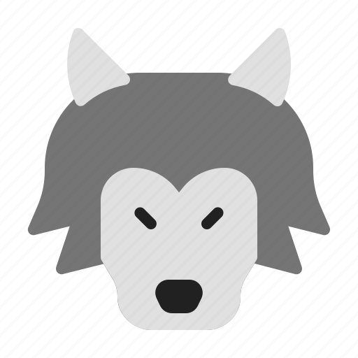 Animal, mammals, night, wild, wolf icon - Download on Iconfinder