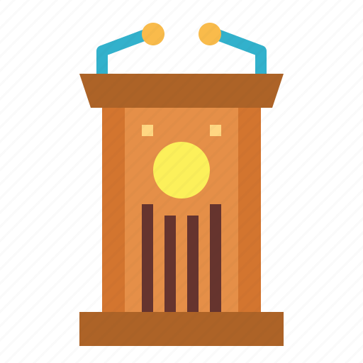 Business, conference, podium, speech icon - Download on Iconfinder