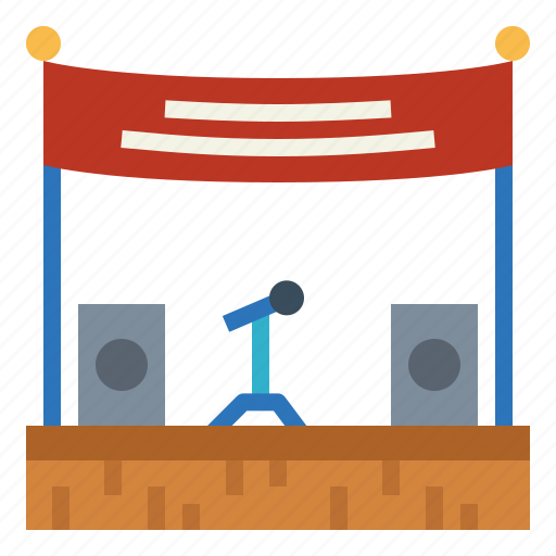 Conference, entertainment, stage, theater icon - Download on Iconfinder
