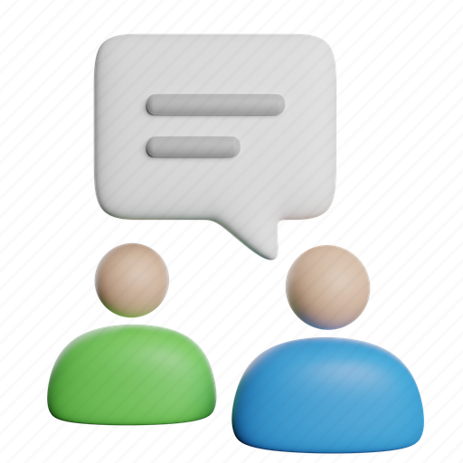 Communication, front, business, marketing 3D illustration - Download on Iconfinder