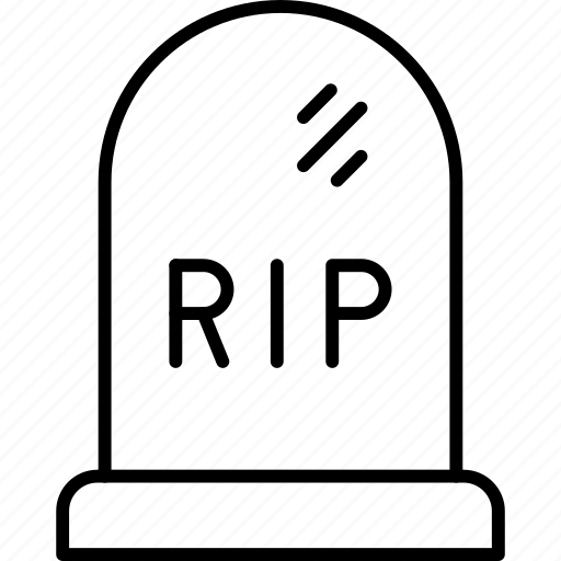 Burial, grave, gravestone, monument, rip icon - Download on Iconfinder
