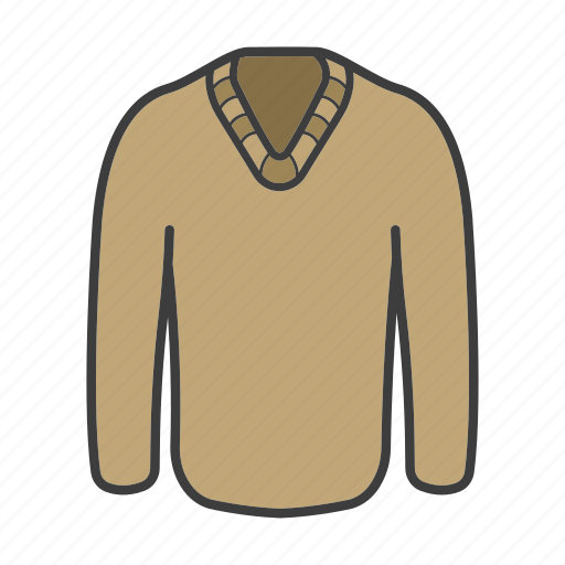 Cardigan, clothing, jersey, jumper, pullover, sweater, wear icon - Download on Iconfinder