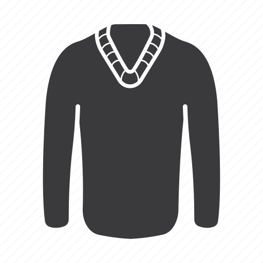 Cardigan, clothing, jersey, jumper, pullover, sweater, wear icon - Download on Iconfinder
