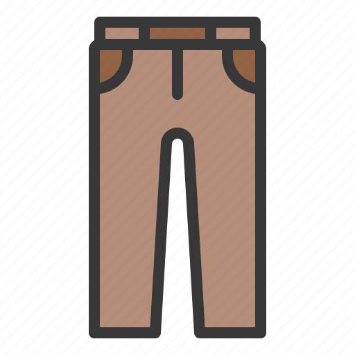 Clothes, clothing, fashion, male, men, trouser icon - Download on Iconfinder