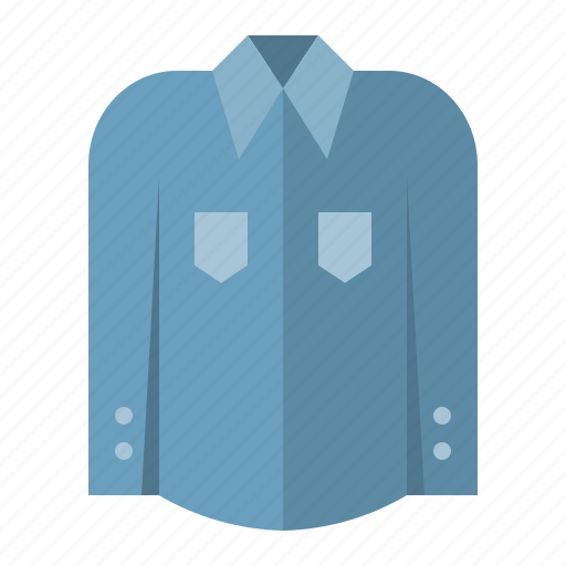 Clothes, clothing, fashion, long sleeve shirt, male, men icon - Download on Iconfinder