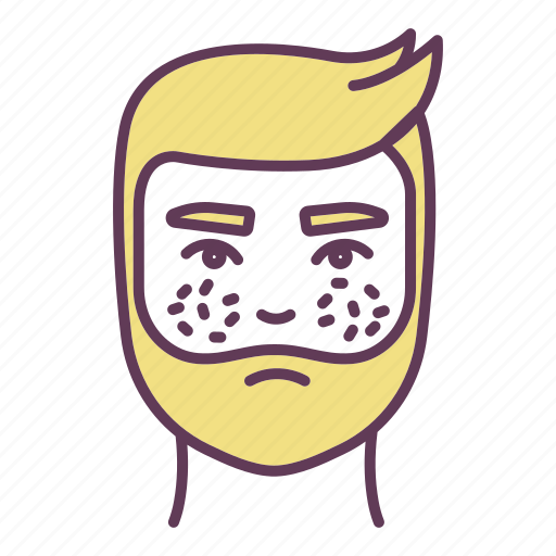 Man health, skin, dermatology, beauty icon - Download on Iconfinder