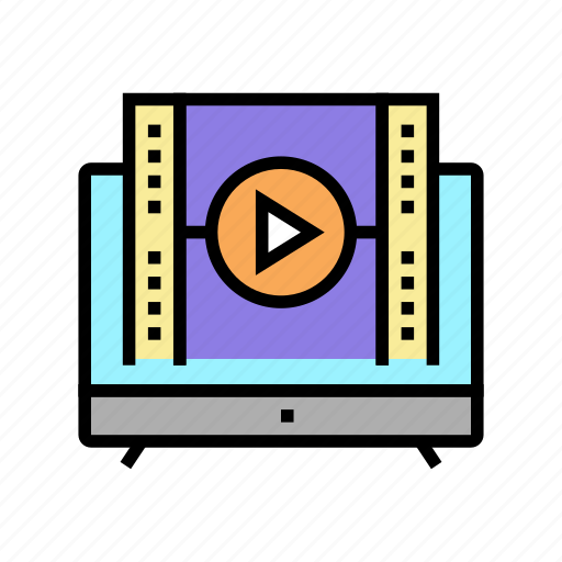Watch, movie, mens, leisure, time, video icon - Download on Iconfinder