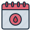 calendar, date, menstruation, woman, period 
