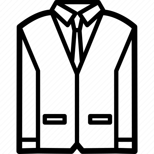Black, men's clothing, suits icon - Download on Iconfinder