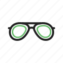 design, eyeglasses, glasses, old, round, spectacles, vintage