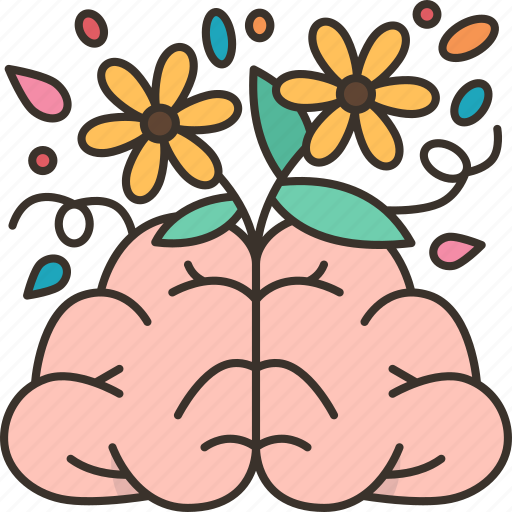 Brain, thinking, positive, optimism, attitude icon - Download on Iconfinder