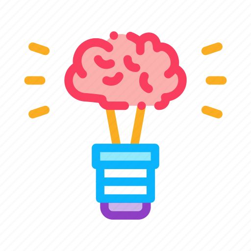 Brain, bulb, energy, idea, innovation, lamp, light icon - Download on Iconfinder