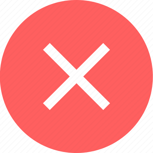Cross, delete, denied, x icon - Download on Iconfinder