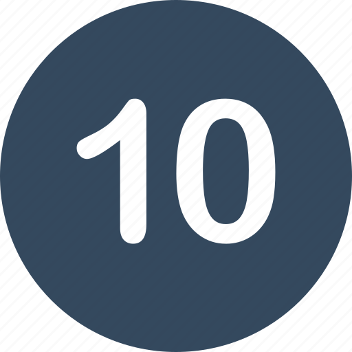 Menu, nav, number, ten, ui icon - Download on Iconfinder