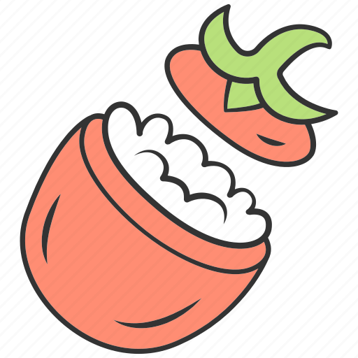Baked, breakfast, cheese, food, herbs, stuffed, tomato icon - Download on Iconfinder