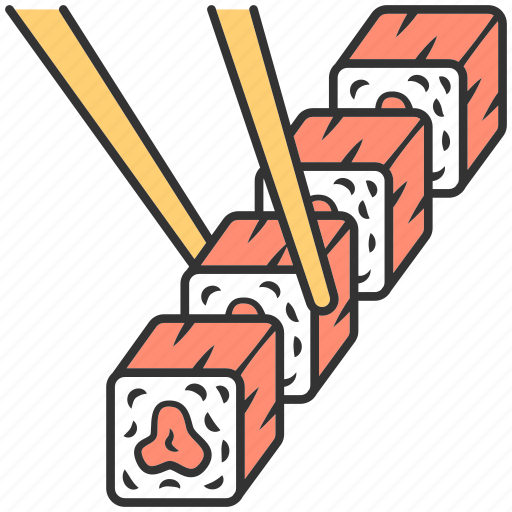 Food, japan, japanese, roll, seaweed, sushi, traditional icon - Download on Iconfinder