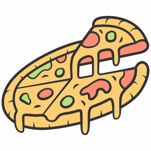Cheese, food, italian, pepper, pizza, snack, traditional icon - Download on Iconfinder
