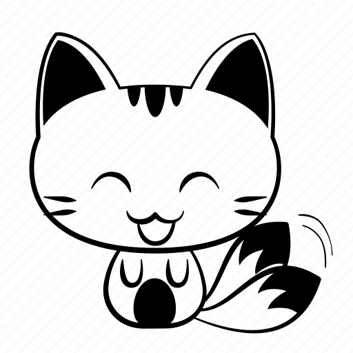Cat, emoji, happy, joy, laugh, smile, sticker icon - Download on Iconfinder