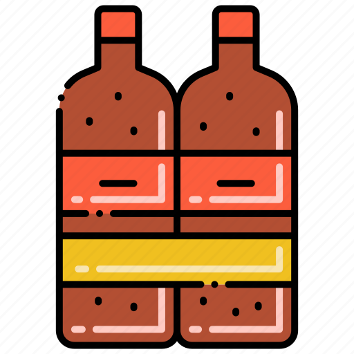 Bottles, bundling, drink, package icon - Download on Iconfinder