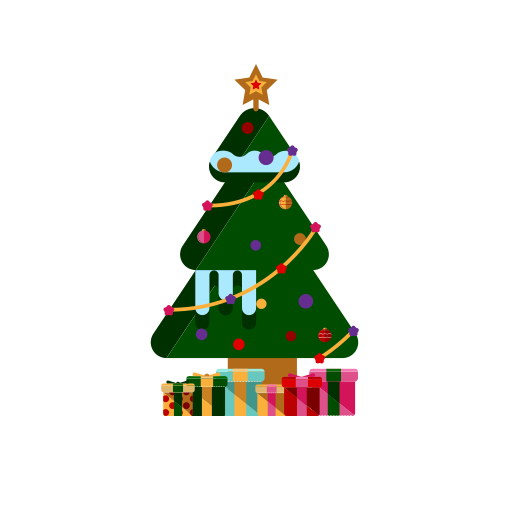 Christmas, decoration, gifts, merry, ornamanets, presents, tree icon - Free download