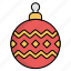 ball, christmas, decoration 