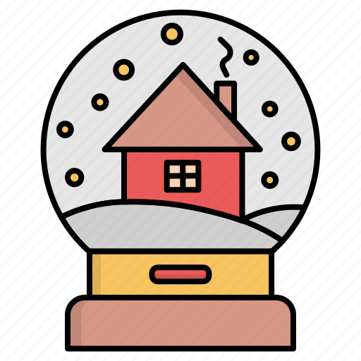 Decoration, home, house, snowglobe icon - Download on Iconfinder
