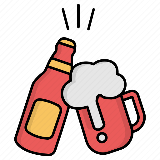 Beer, celebration, christmas, drink, wine, winter icon - Download on Iconfinder