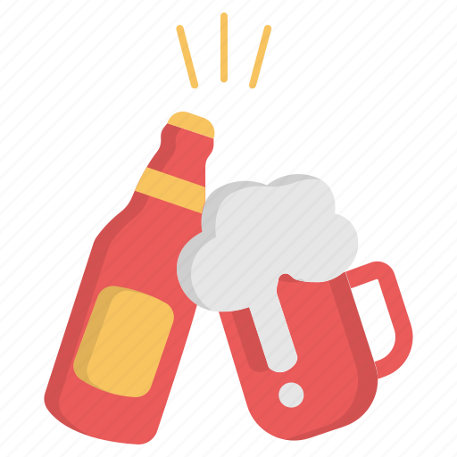 Beer, celebration, christmas, drink, wine, winter icon - Download on Iconfinder