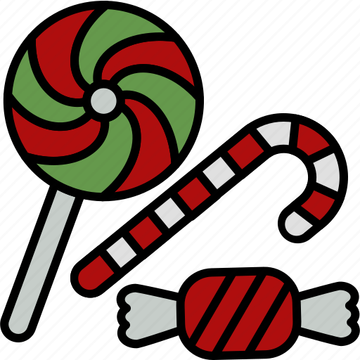 Candy, christmas, decoration, dessert, lollipop, xmas, new year icon - Download on Iconfinder