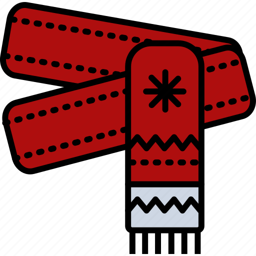 Scarf, warm, winter, xmas, christmas, new year icon - Download on Iconfinder