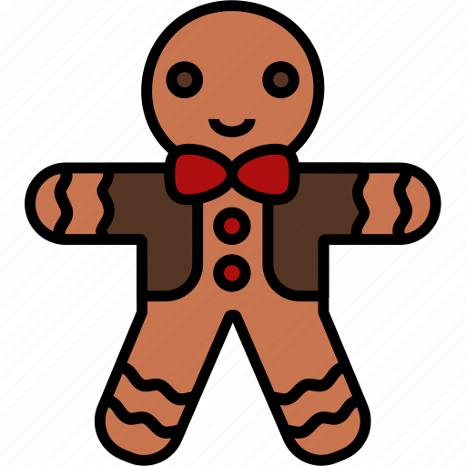Gingerbread, man, cookie, dessert, christmas, xmas icon - Download on Iconfinder
