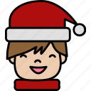 boy, hat, christmas, winter, xmas, holiday