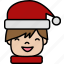 boy, hat, christmas, winter, xmas, holiday 
