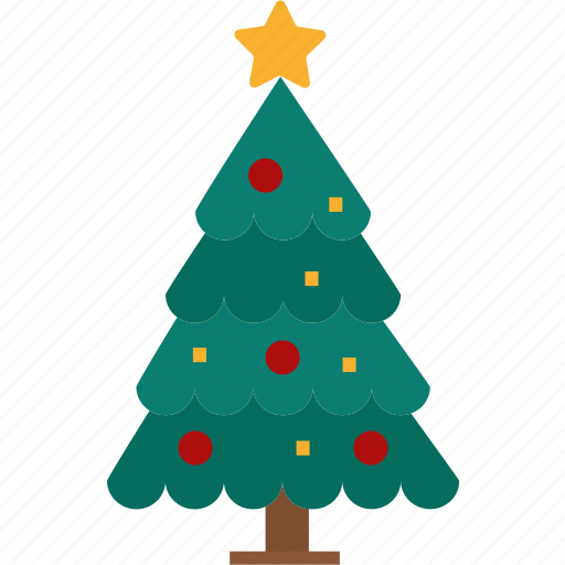 Tree, xmas, christmas, decoration, pine, plant icon - Download on Iconfinder