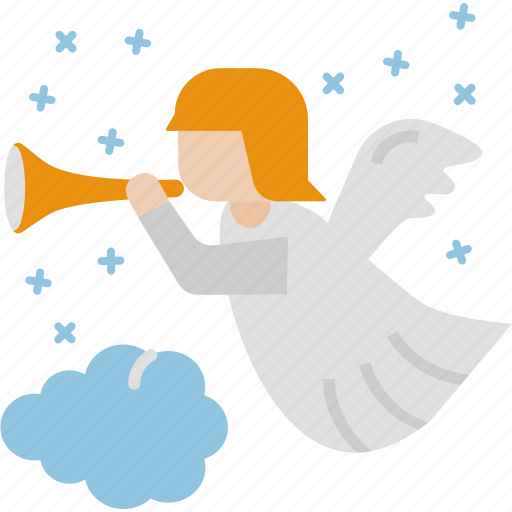 Angel, christian, christianity, christmas, holy, wings, dress icon - Download on Iconfinder
