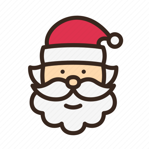 Beard, christmas, hat, merry christmas, new year, santa, santa claus icon - Download on Iconfinder