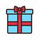 bow, box, christmas, gift, merry christmas, present, ribbon 