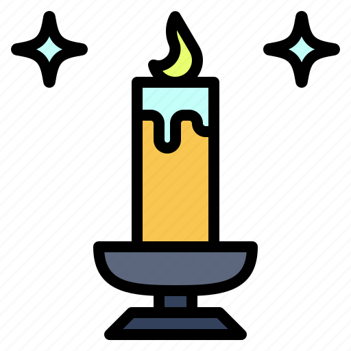 Candle, christmas, light, merry, season, wax icon - Download on Iconfinder