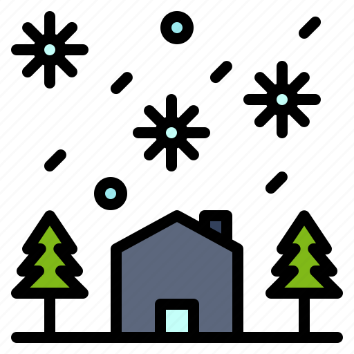 Christmas, merry, season, snow, tree, winter icon - Download on Iconfinder