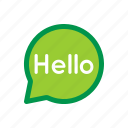 chat, greeting, hello, message, messenger, text