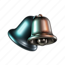 bell, chime, ring, notification, decor