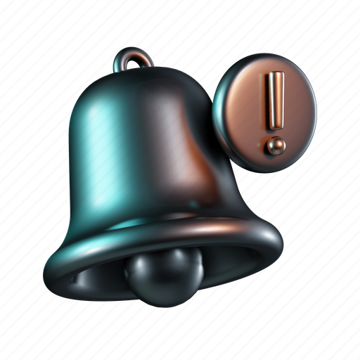 Bell, exclamation, error, notification, issue icon - Download on Iconfinder