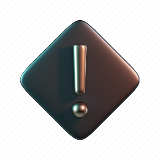 Sign, exclamation, rhombus, error, alert icon - Download on Iconfinder