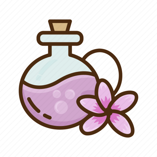 Glass, aroma, jar, perfume, flower icon - Download on Iconfinder