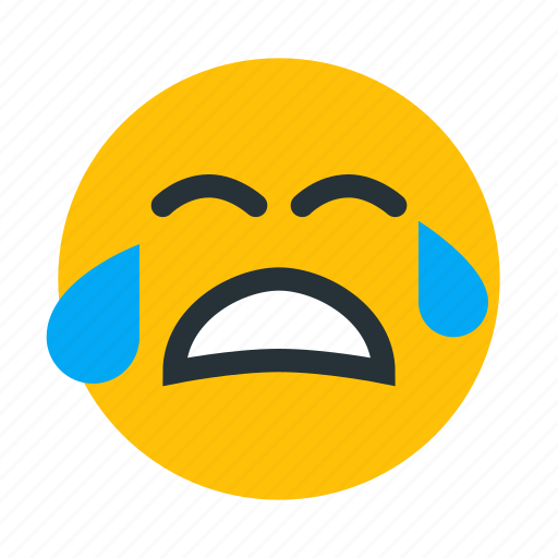 Crying, cry, face, tear, teardrop, weeping icon - Download on Iconfinder