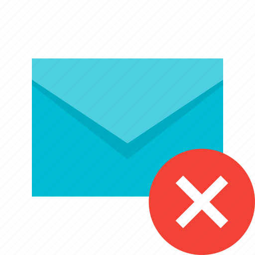 Delete, message, email, mail, remove, envelope, letter icon - Download on Iconfinder