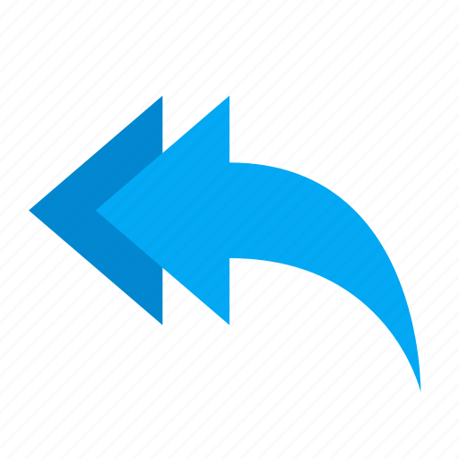 All, reply, to, arrow icon - Download on Iconfinder