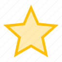 star, stroked, bookmark, favorite, rating