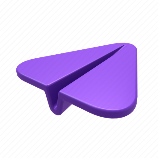 Sent, paper plan, mail, email, message, send, letter 3D illustration - Download on Iconfinder
